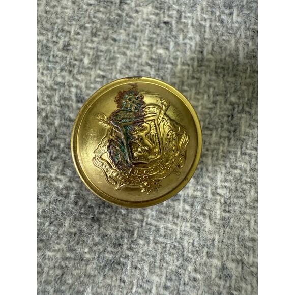 J Crew Sz 4P Majesty Peacoat Wool Blend Stadium Cloth Nello Gori Coat Gray - Picture 14 of 14